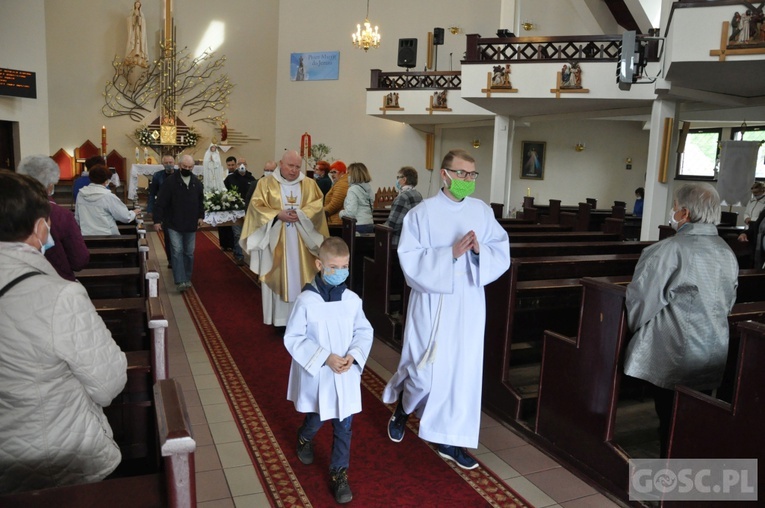 Matka Boża Fatimska na ulicach Gubina