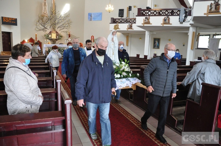 Matka Boża Fatimska na ulicach Gubina