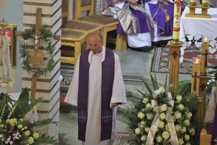 Pogrzeb śp. ks. Michała Klisia w Międzybrodziu Żywieckim