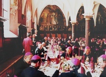 Papieski obiad w Gdańsku-Oliwie