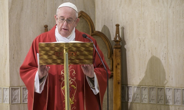 Franciszek: Niech Bóg zachowa nas od ducha świata