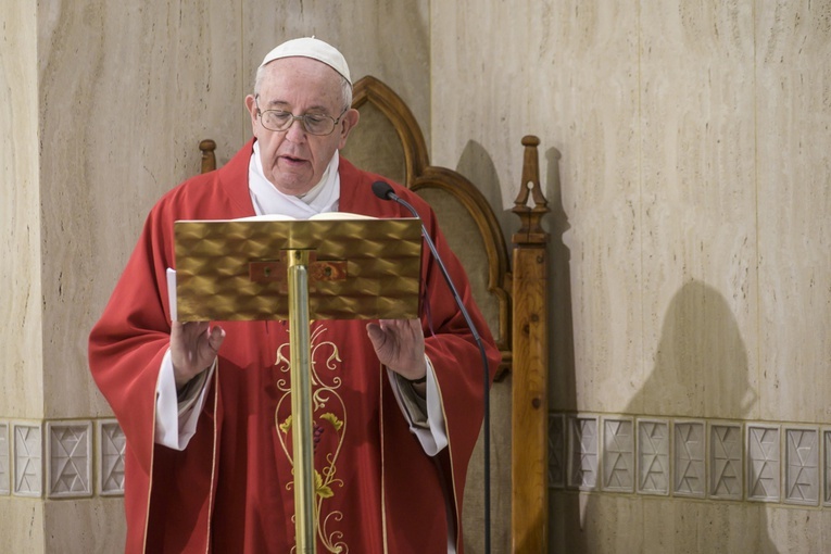 Franciszek: Niech Bóg zachowa nas od ducha świata