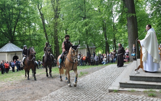 Pielgrzymka miłośników koni na Górę Świętej Anny