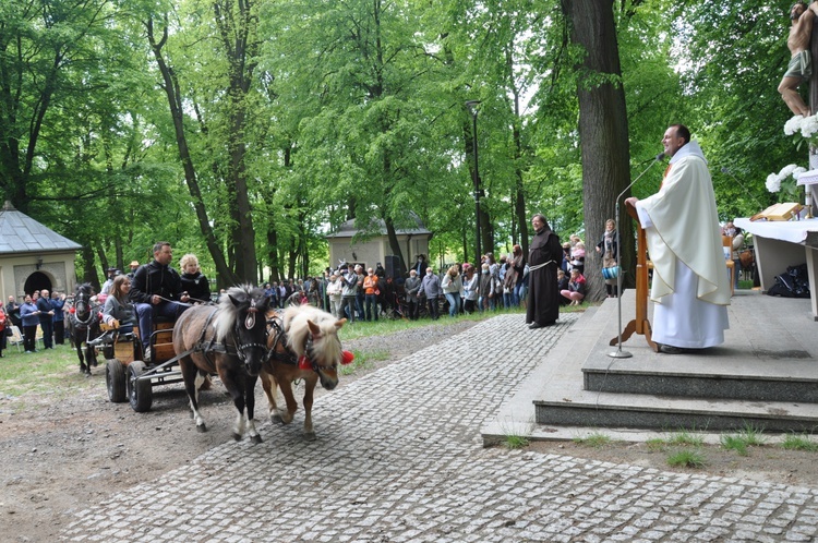 Pielgrzymka miłośników koni na Górę Świętej Anny