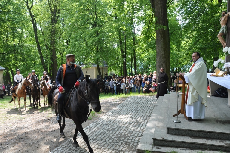 Pielgrzymka miłośników koni na Górę Świętej Anny