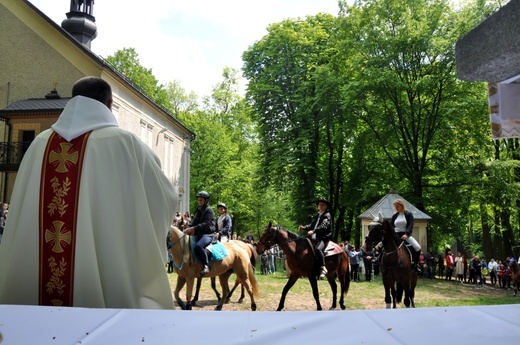 Pielgrzymka miłośników koni na Górę Świętej Anny