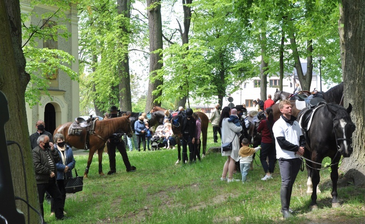 Pielgrzymka miłośników koni na Górę Świętej Anny