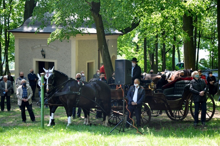 Pielgrzymka miłośników koni na Górę Świętej Anny