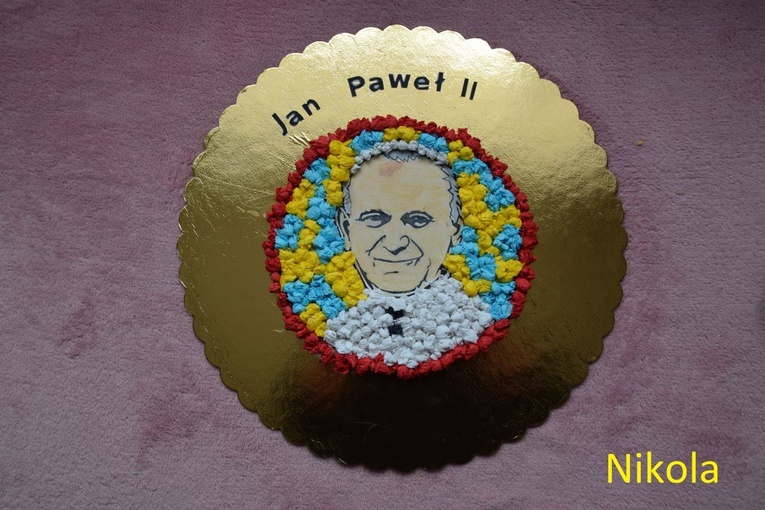 Dzieci z Targanic na 100. rocznicę urodzin św. Jana Pawła II