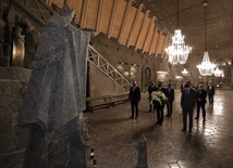 Wieliccy górnicy uczcili 100. rocznicę urodzin Jana Pawła II