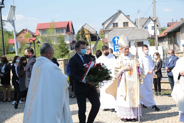 Otwarcie ścieżki Jana Pawła II