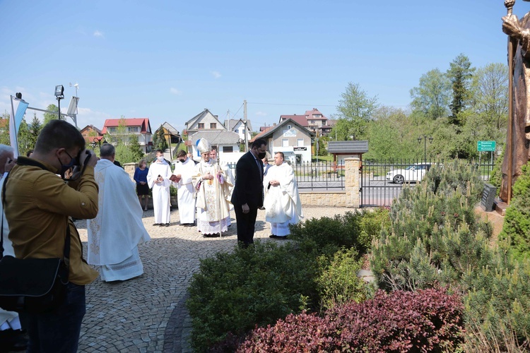 Otwarcie ścieżki Jana Pawła II