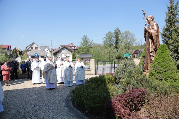 Otwarcie ścieżki Jana Pawła II