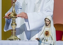 Ojciec Szczepan Szpyra SVD zachęcał do zaangażowania się w nabożeństwa pierwszych sobót miesiąca.