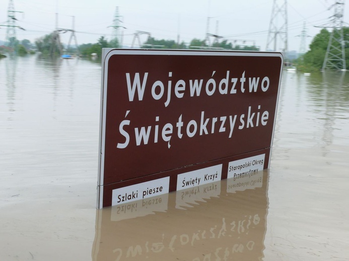 Sandomierz 2010. To była wielka powódz. 