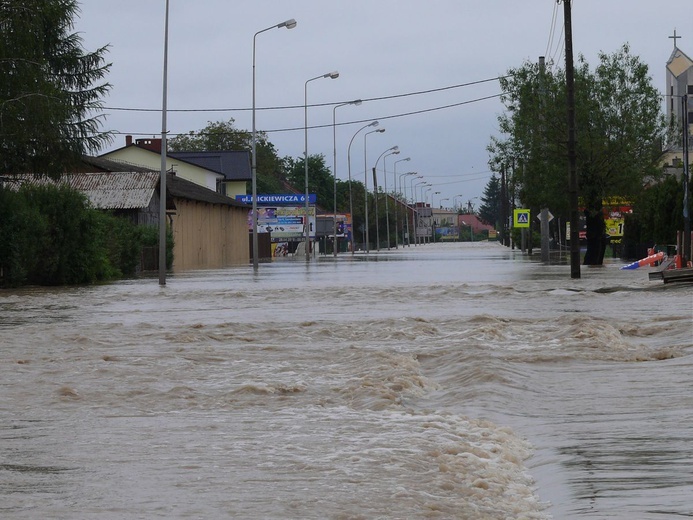 Sandomierz 2010. To była wielka powódz. 