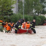 Sandomierz 2010. To była wielka powódz. 