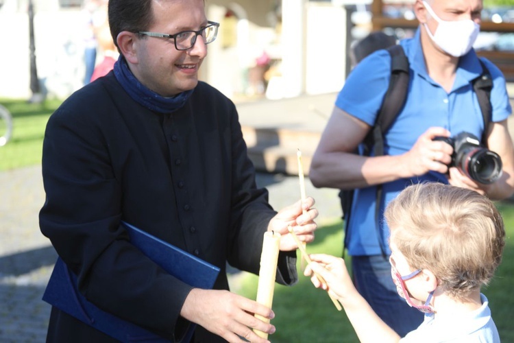 Obchody 100. urodzin św. Jana Pawła II w bazylice w Hałcnowie