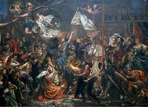 Wjazd Joanny d’Arc do Reims – obraz Jana Matejki z 1886 r., Galeria Rogalińska.