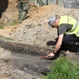 Prace archeologiczne przy kościele Świętego Ducha w Bytomiu