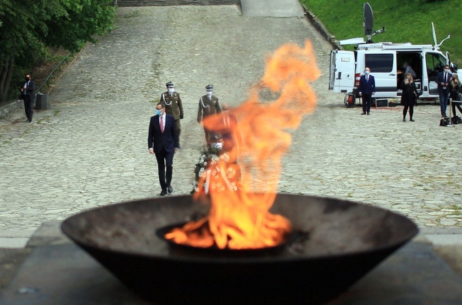 Premier Morawiecki na Górze Świętej Anny