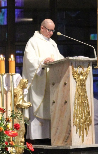 Msza św. w 25. rocznicę wizyty Jana Pawła II w Bielsku-Białej - kościół NSPJ