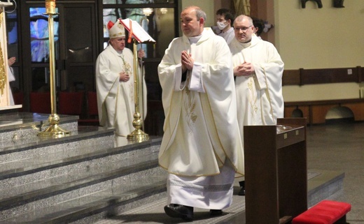 Msza św. w 25. rocznicę wizyty Jana Pawła II w Bielsku-Białej - kościół NSPJ