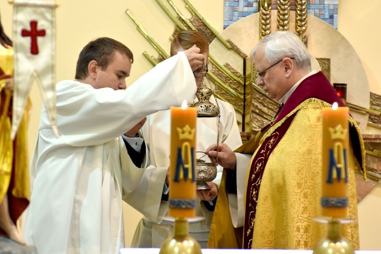 Pożegnanie diakonów w świdnickim WSD