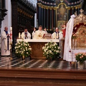 Mszy św. przewodniczył bp Zbigniew Zieliński.