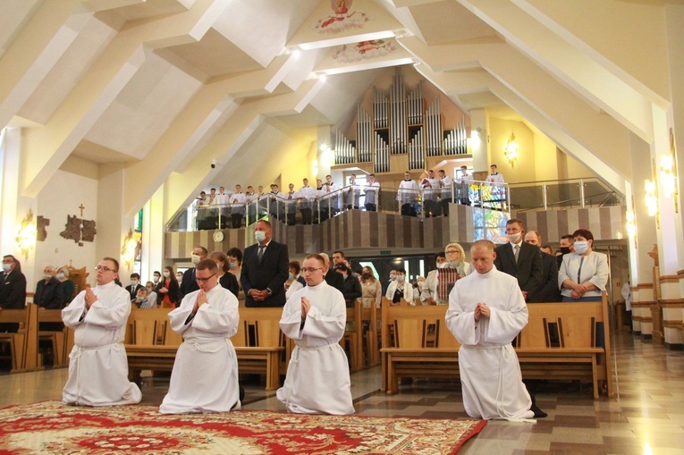 Święcenia diakonatu w Jodłowej