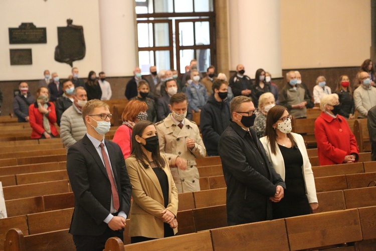 Katowice. Jubileusze małżeńskie w katedrze