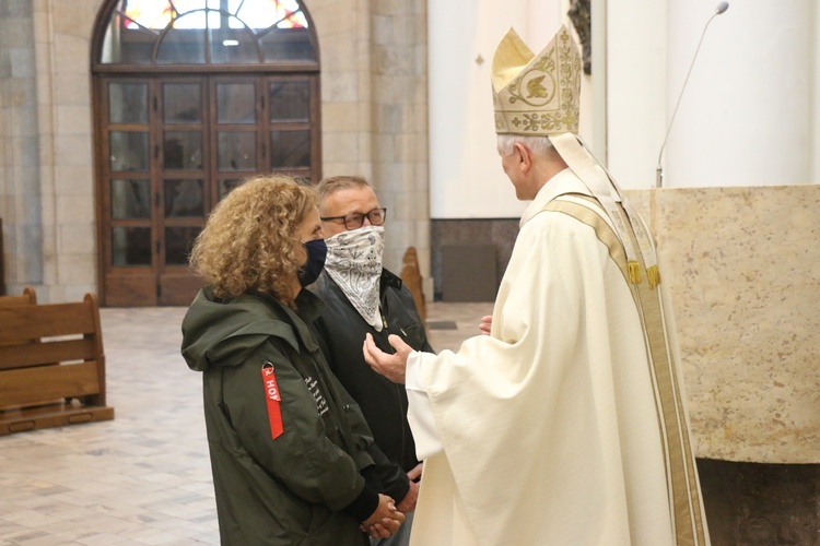 Katowice. Jubileusze małżeńskie w katedrze