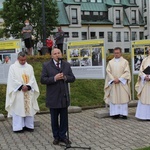 Jan Paweł II i kard. Stefan Wyszyński w Trzebnicy