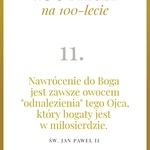 100 myśli na 100-lecie urodzin Jana Pawła II