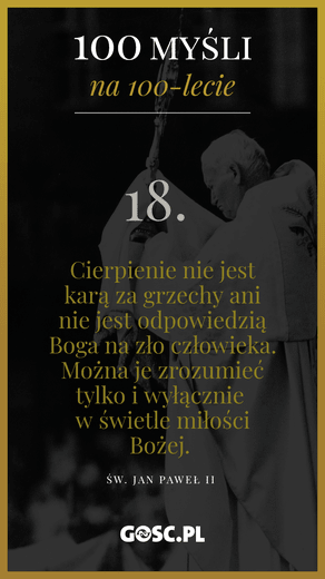 100 myśli na 100-lecie urodzin Jana Pawła II