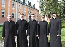 Neoprezbiterzy, którzy będą posługiwać w naszej diecezji.