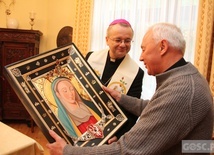 Obraz MB Rokitniańskiej dla parafii w Szprotawie