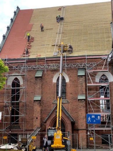 Remont kościoła pw. Podwyższenia Krzyża Świętego w Sulechowie