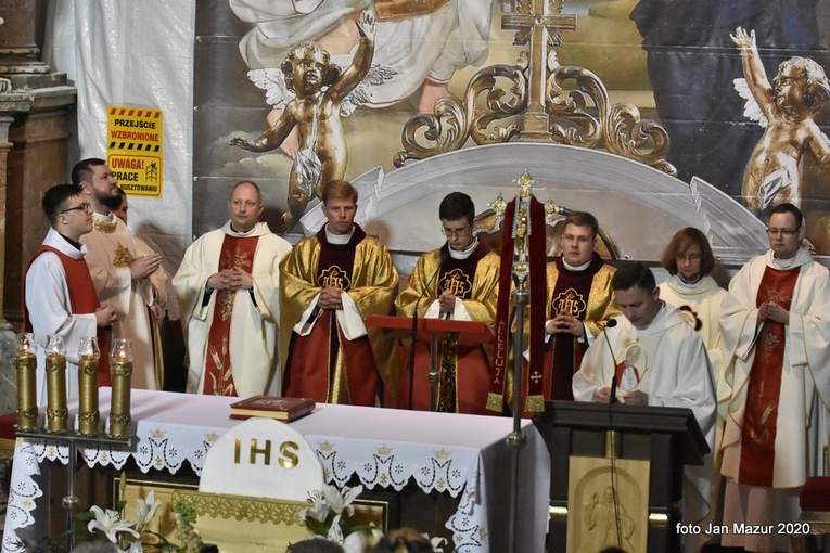 Żagań. Msza w trzecią rocznicę święceń