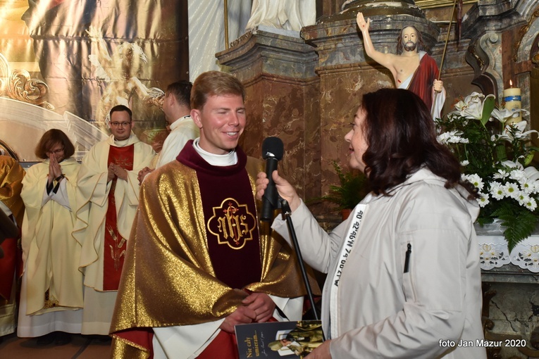 Żagań. Msza w trzecią rocznicę święceń