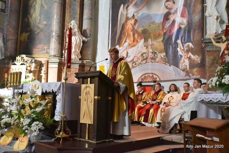 Żagań. Msza w trzecią rocznicę święceń