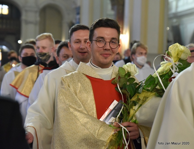 Żagań. Msza w trzecią rocznicę święceń