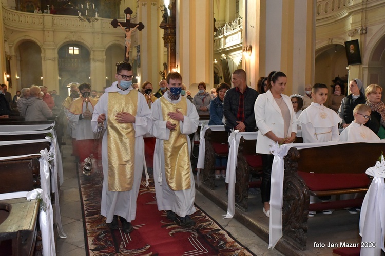 Żagań. Msza w trzecią rocznicę święceń 