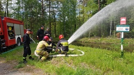 Sprawdzono możliwości poboru wody przez pompy różnego rodzaju.