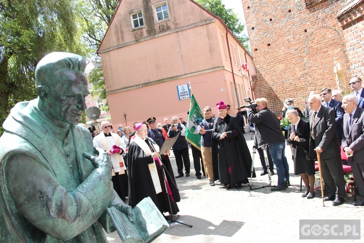 Odsłonięcie pomnika ks. Michalskiego