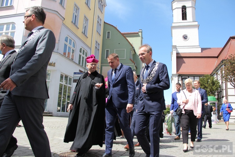 Odsłonięcie pomnika ks. Michalskiego