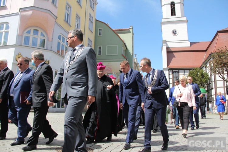 Odsłonięcie pomnika ks. Michalskiego