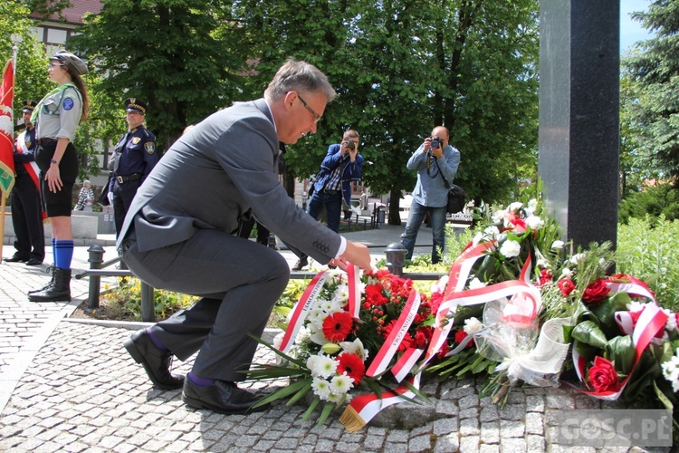 Odsłonięcie pomnika ks. Michalskiego