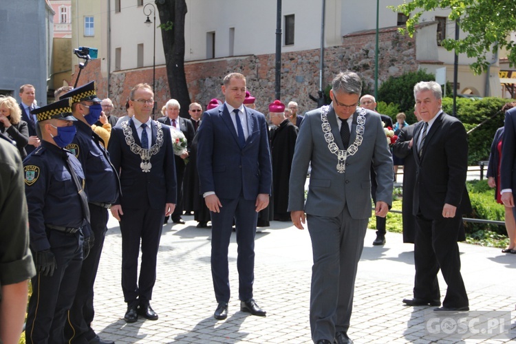 Odsłonięcie pomnika ks. Michalskiego