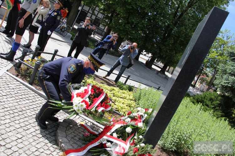 Odsłonięcie pomnika ks. Michalskiego